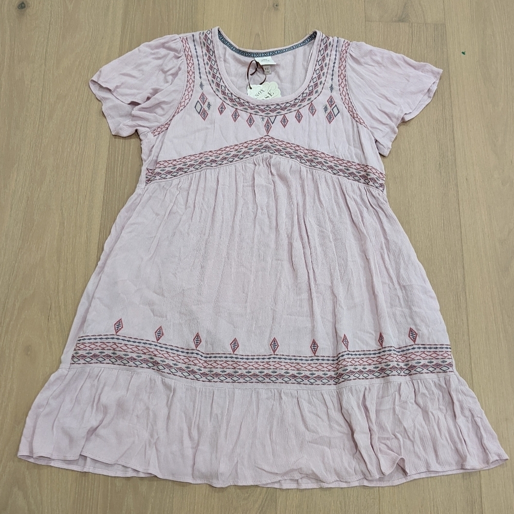 Knox Rose embroidered mini dress